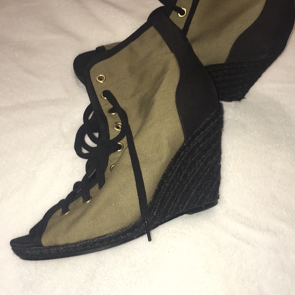 H&M lace up Booties